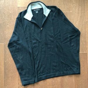Men’s Zip Wool Sweater